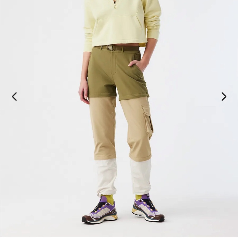 Outdoor Voices RecTrek zip off pants